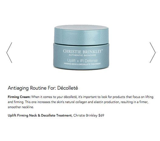 Antiaging Routine For: D�collet�